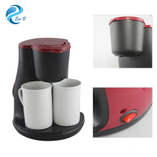 Promotion Customer Gifts Optional Color American Style 2 Cup Drip Coffee Machines Home 240ml Coffee Maker